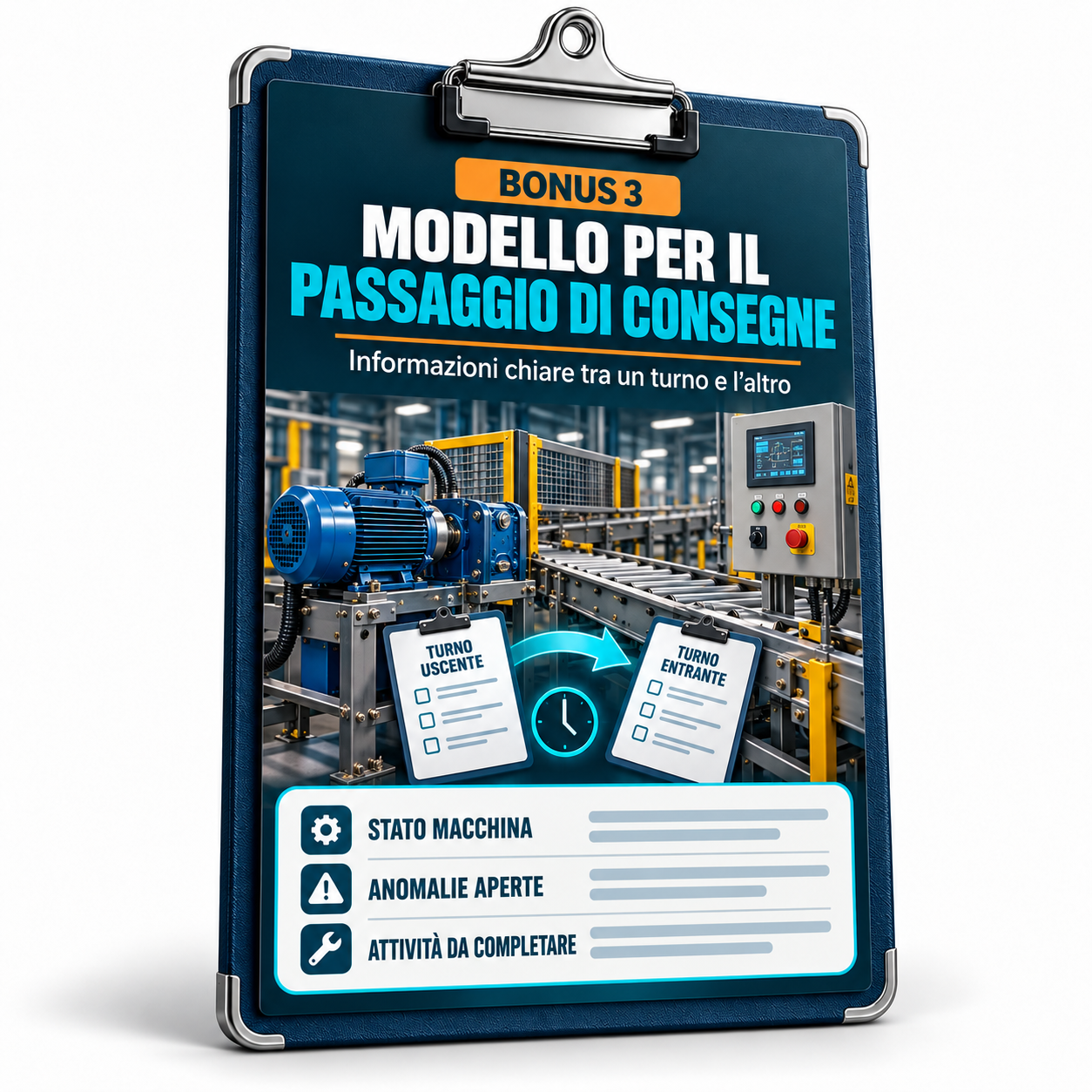 Bonus 3: Modello per il passaggio di consegne